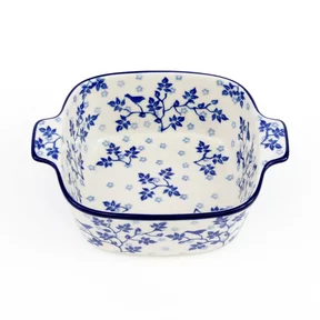 Miska ceramiczna kwadratowa H34 <br> 3206X Błękitny Ogród